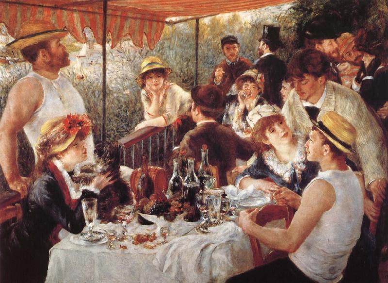 Pierre-Auguste Renoir Rodda Breakfast Sweden oil painting art